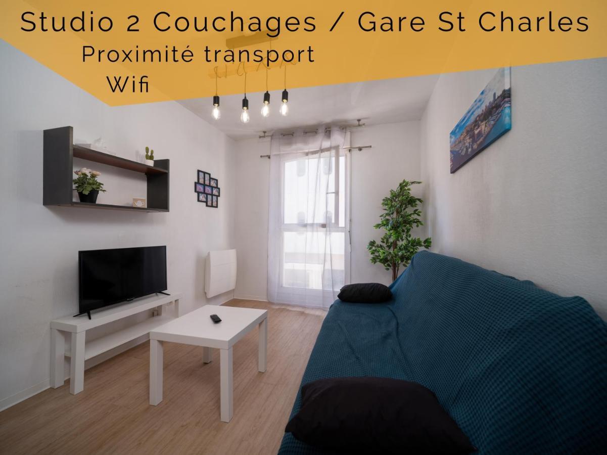 Appartement Tout Equipe A 5 Min De La Gare St Charles Marseille Extérieur photo